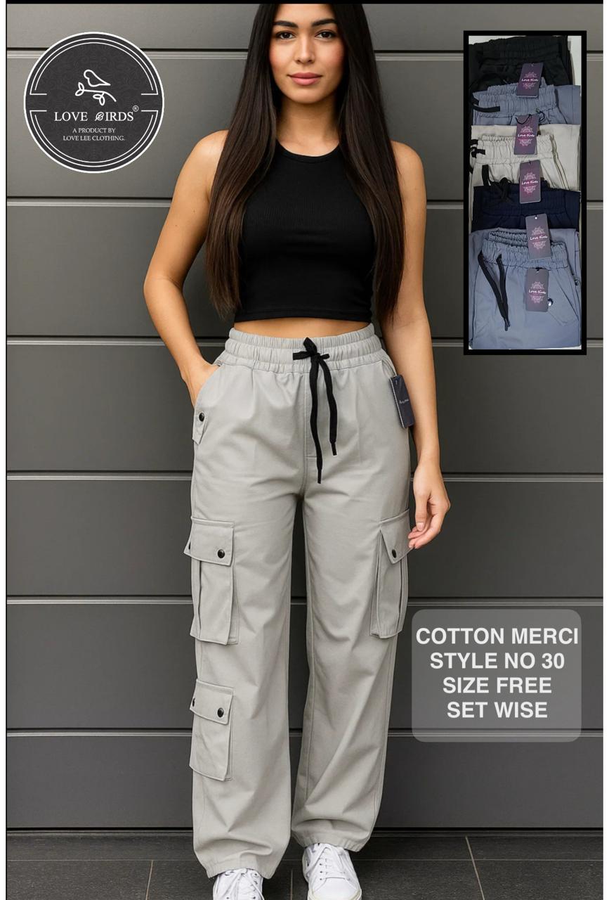 Cotton Mercidised Cargo-D30