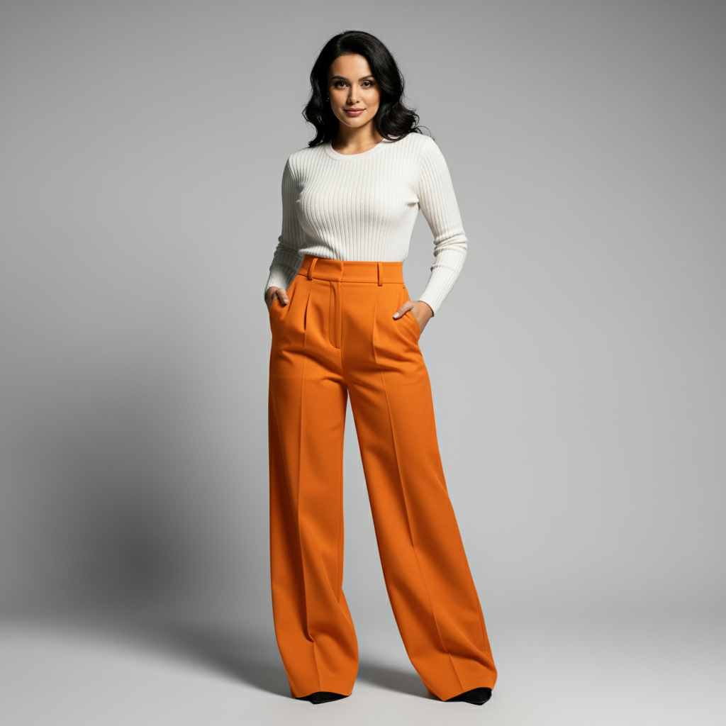 Wideleg Trousers