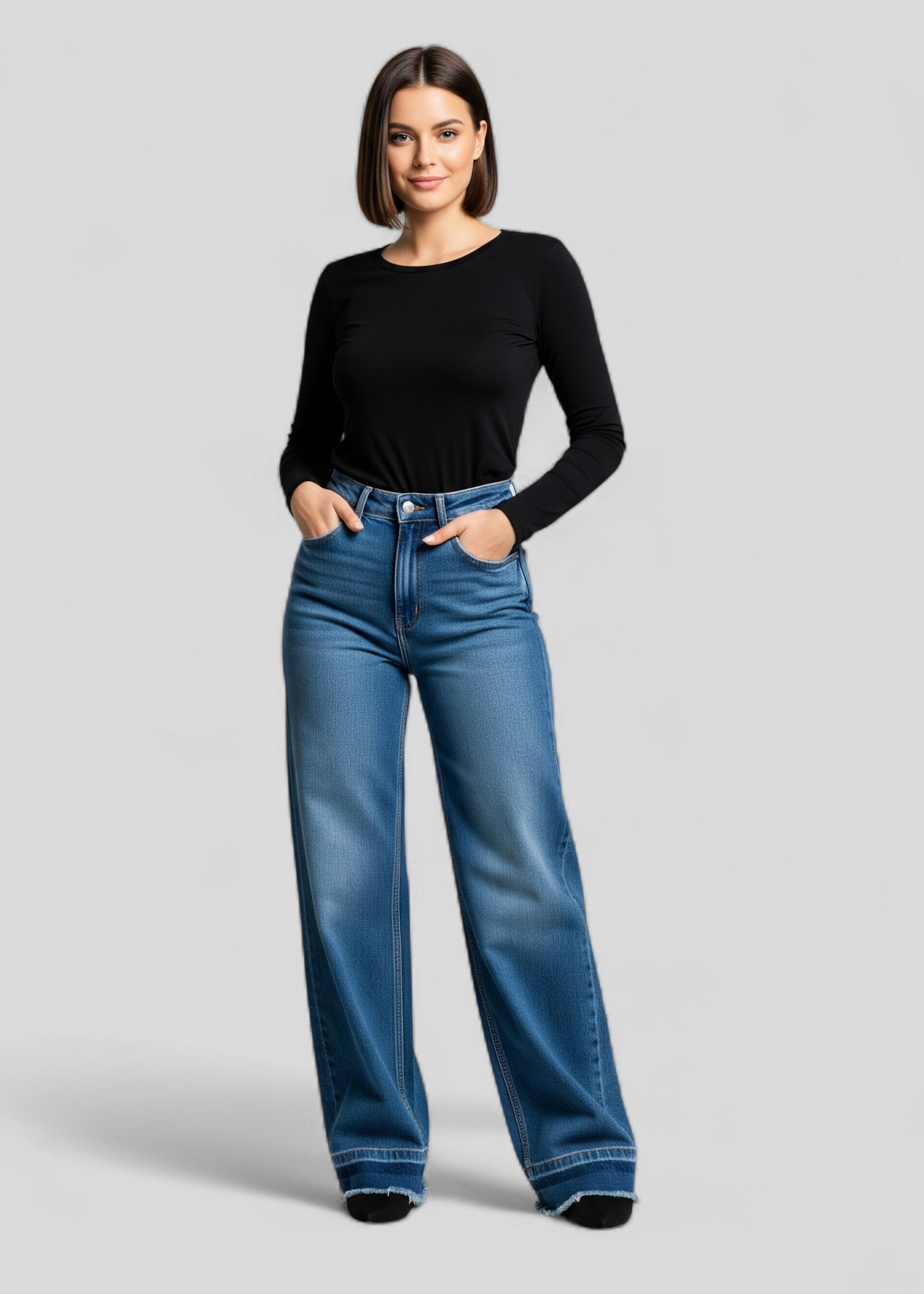 Wideleg Jeans