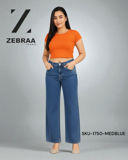 Wideleg Basic jeans - 1750