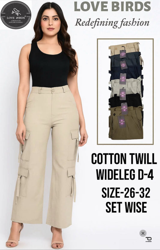 Cotton Twill Cargo - D4