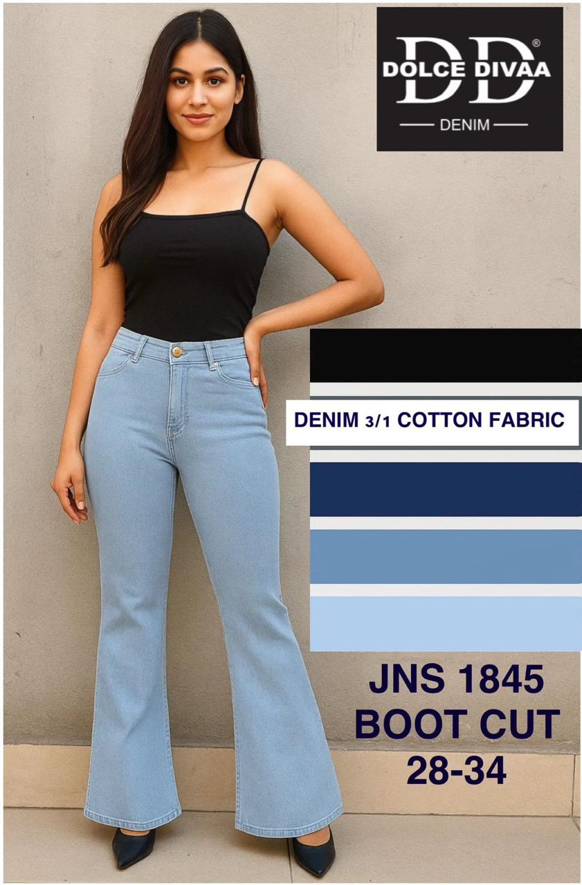 Bootcut Heavy 3 in 1 Fabric -1845