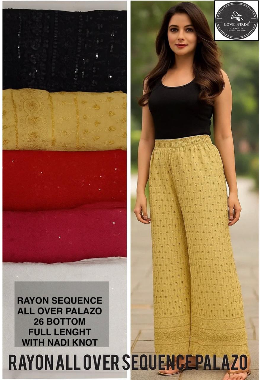 Rayon Sequence Palazzo