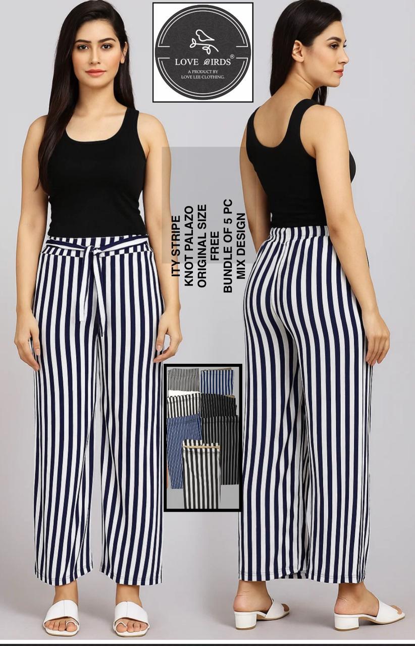 Knot Palazzo Stripe Ankel Full