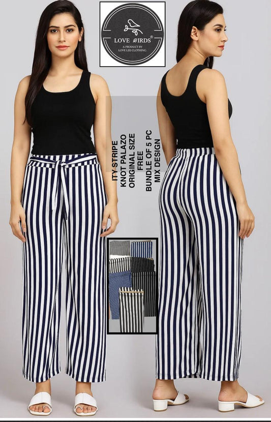 Knot Palazzo Stripe Ankel Full