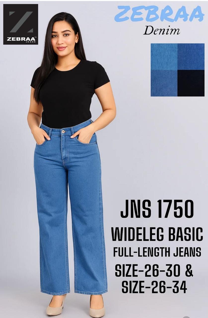 Wideleg Basic jeans - 1750