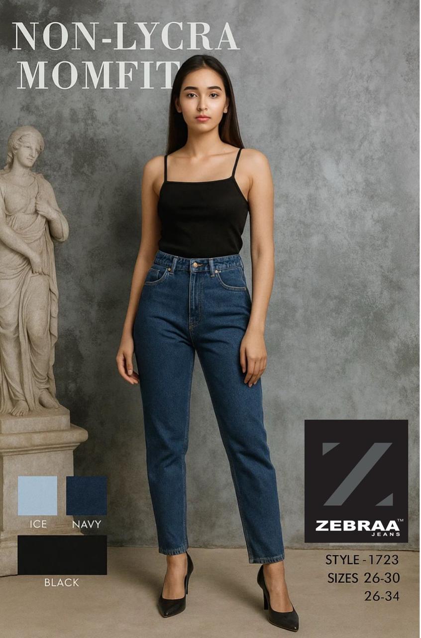 Mom Fit Non Strech Denim - 1723