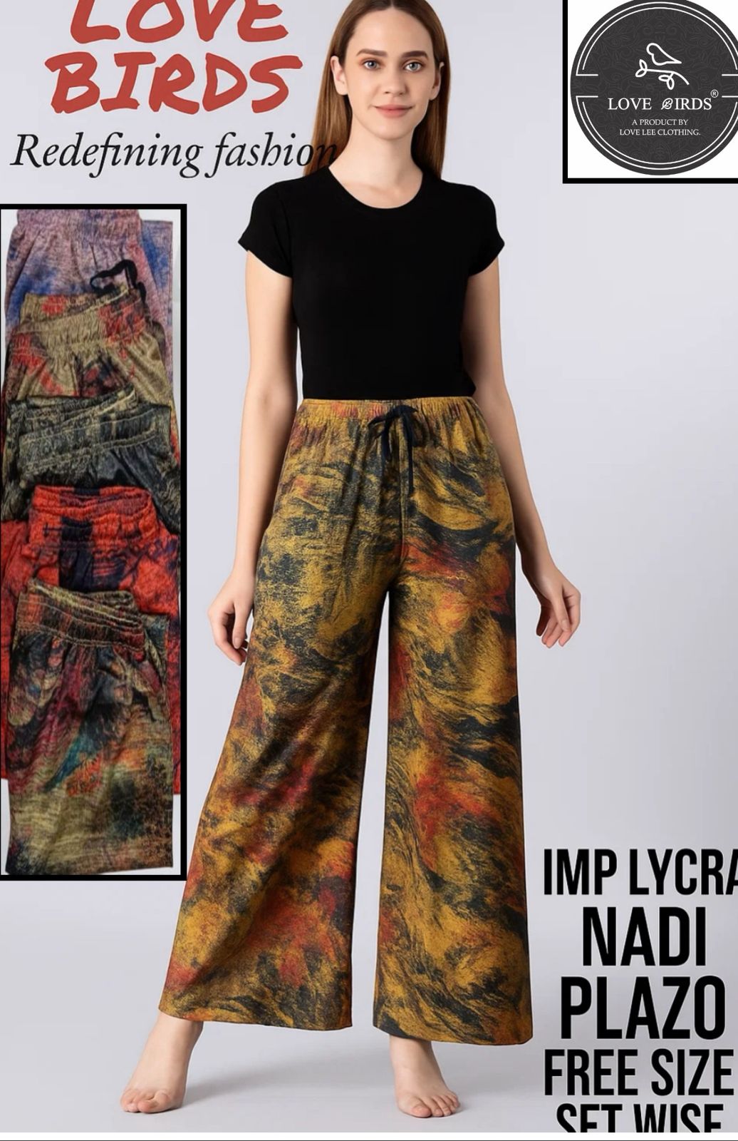 Imported Lycra Printed Nadi Palazzo