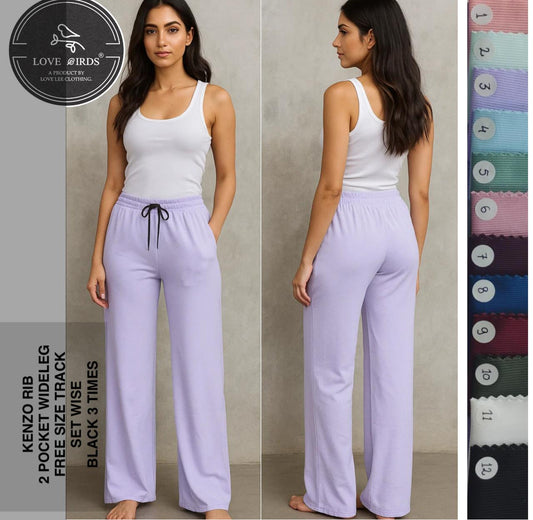 Kenzo Rib Pocket Palazzo