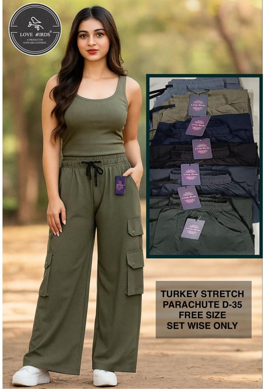 Turkey Strech Parachute Cargo- D35