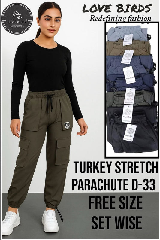 Turkey Strech Parachute Cargo- D33
