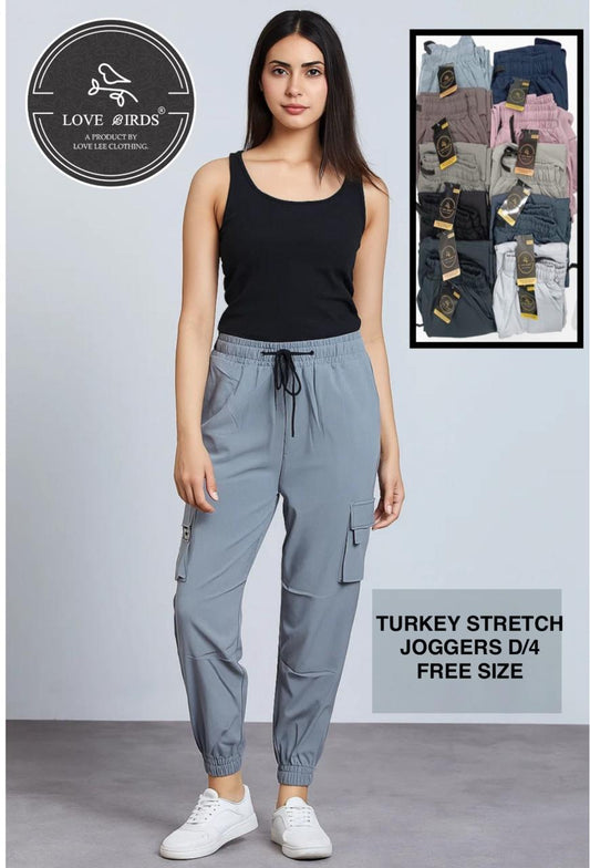 Turkey Strech Joggers- D4