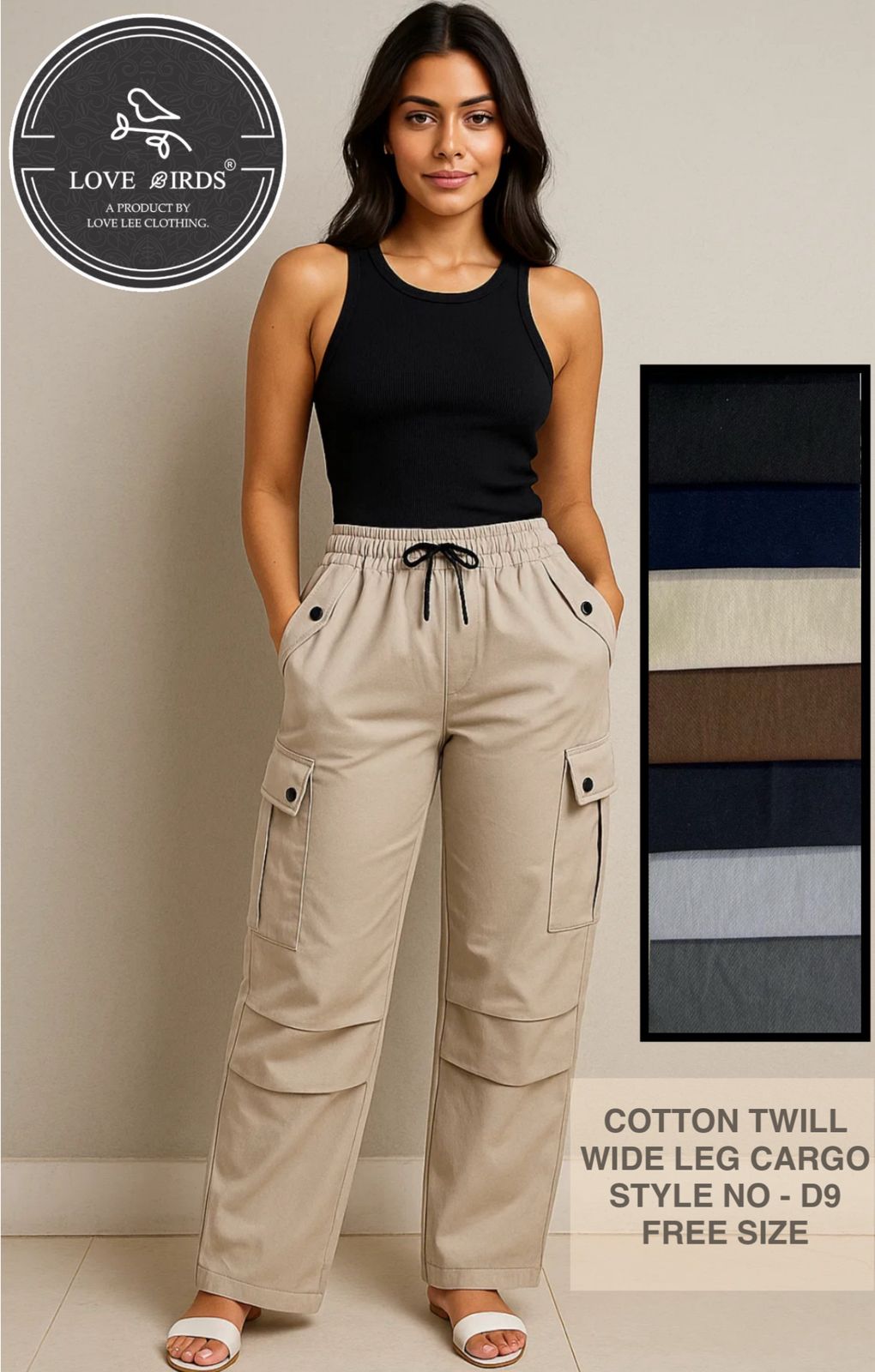 Cotton Twill Cargo - D9