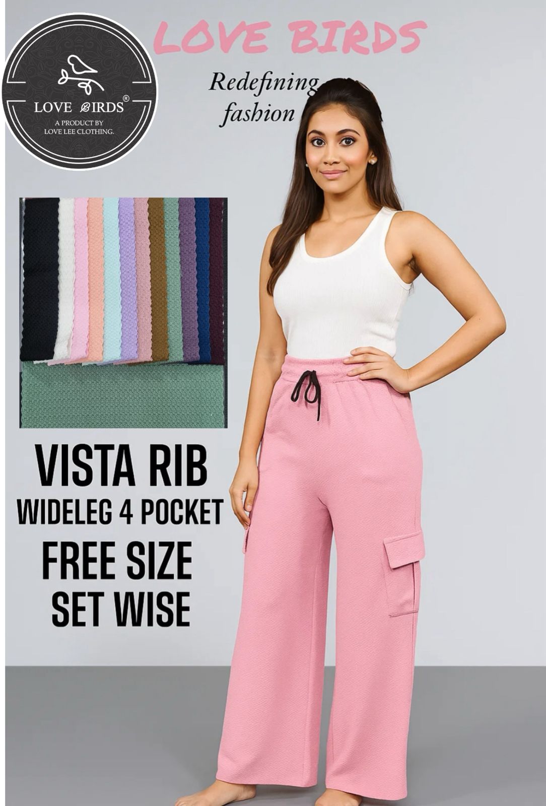 Vistara Rib 4 Pocket Cargo