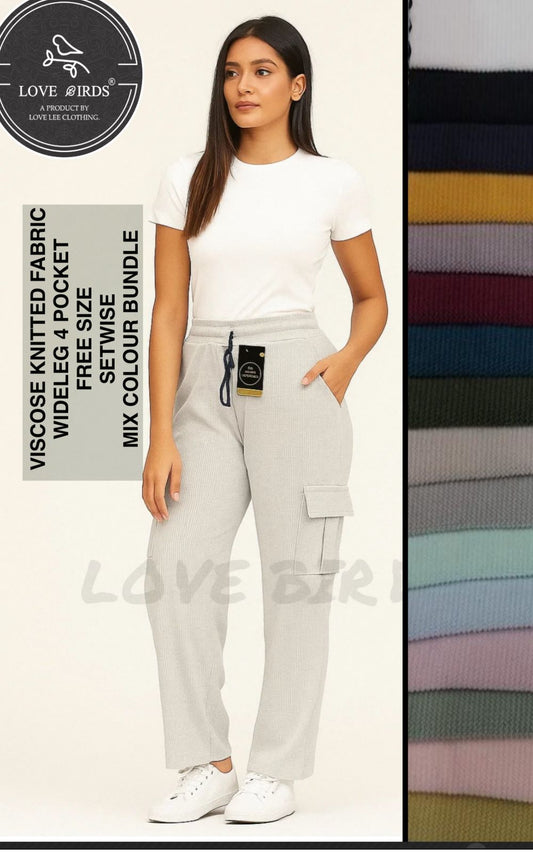 Viscose Knitted 4 Pocket Cargo