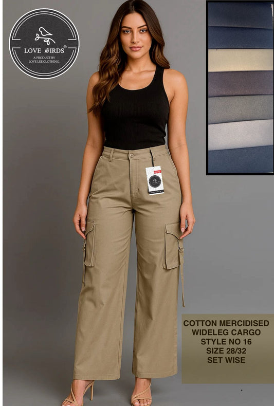 Cotton Mercidised Cargo - D16