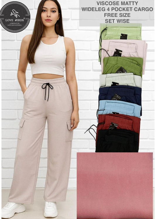 Viscose Matty 4 Pocket Cargo