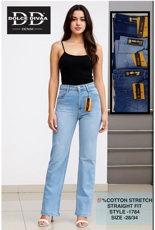 Denim Streach Straight Fit - 1784