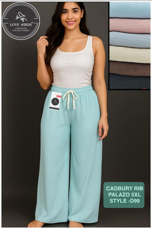 Cadbury Rib Nadi Palazzo 5XL-D99