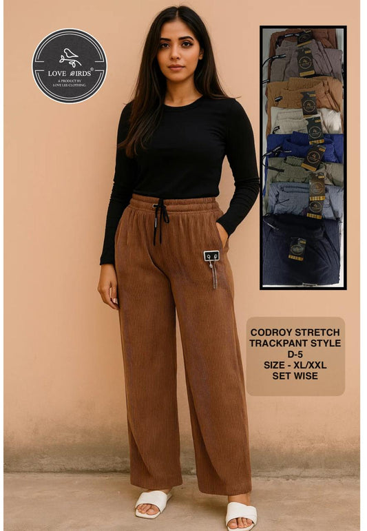 Codroy Strech Wideleg Track Pant-D5