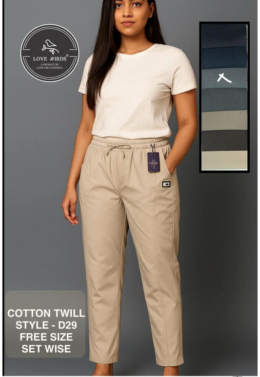 Cotton Twill Pant -D29