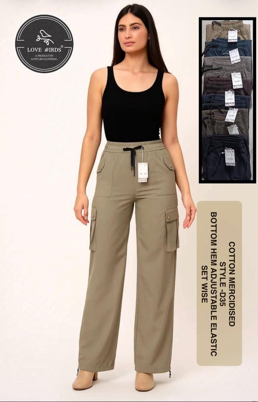 Cotton Mercidised Cargo- D35