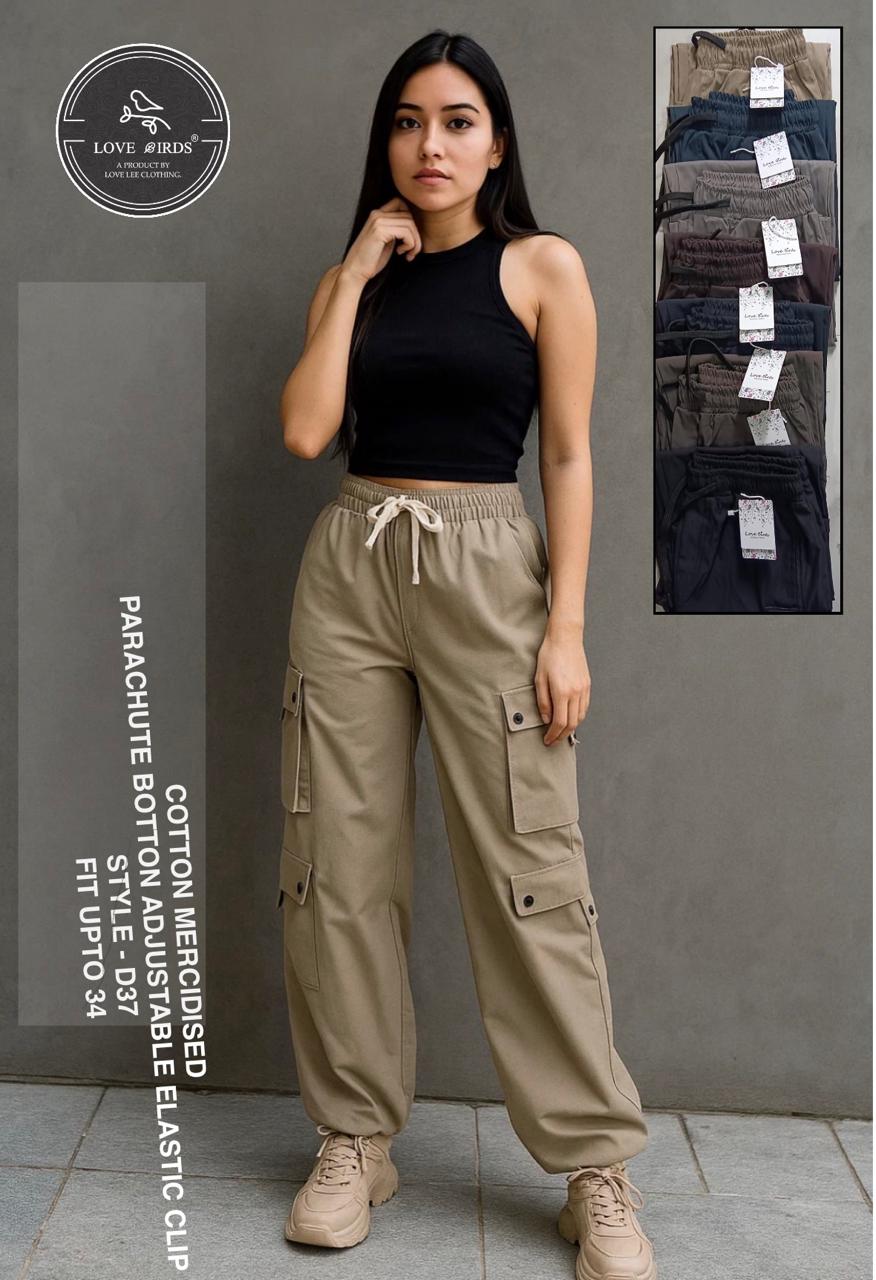 Cotton Mercidised Parachute Cargo-D37