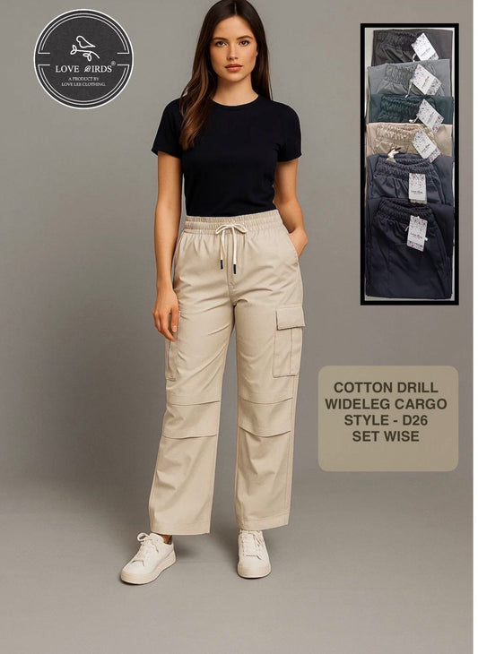 Cotton Drill Cargo -D26